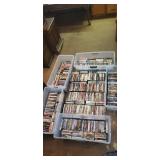 hundreds of DVD and Blu-ray movies 