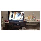 Large TV sold. Stand still Available.