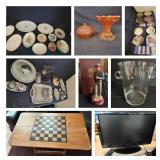 Fancy Glass 2 bids start to end 7pm Tue Mar 17th pick up Thur Mar 19 noon to 6pm