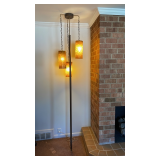Mid Century tension pole lamp