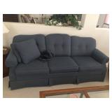 Blue / Queen Sleeper Sofa