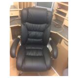 Black Leather Office Chair