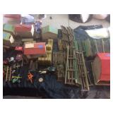 Train Town Fence / Houses