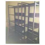 Glass/Metal Bookcase $175 / $125