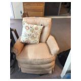 Peach Checkered Rocker