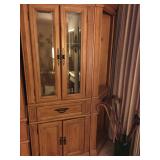 Closeup of Bookcase Cabinet