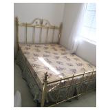 Queen Brass Headboard/Footboard