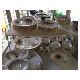 Royal Albert Poinsettia China Set