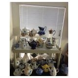LOTS of Teapots & Pitchers
