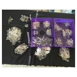 Lots of chandelier crystals