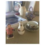 Goebel Figure - Royal Albert Vase