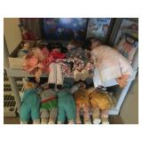 Close-up of Vintage Dolls