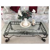 Metal/Glass Coffee Table