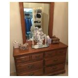 Maple Dresser w/Mirror