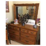 Maple Dresser w/Mirror