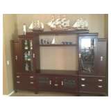 Entertainment Center - $750- 78 in high / 9 ft. 3 in wide / 19 in deep