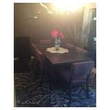 Dining Set $800 with leaf and protective pads $800 (pd. $2200)