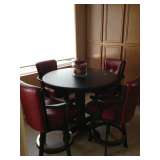 Bistor Set - Red leather stools - $700 (pd $1750)