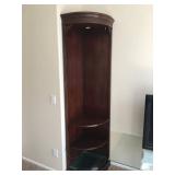 1 of 2 corner shelves (glass not shown but there)