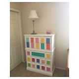 Colorful Highboy Dresser