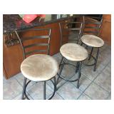 3 Barstools