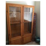 1 of 2 Double Locking Cabinet