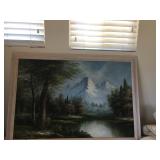 Mountain oil Painting