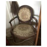 Needlepoint Chair Needlepoint Chair