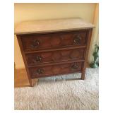 Marble Top End table / Dresser