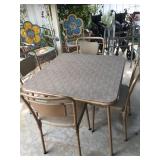 Vintage Card table & Chairs