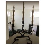 Iron Candleabra