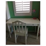 White Desk / Chair
