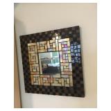 Mosaic Glass Mirror