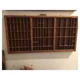 Vintage Typeset Tray