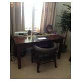 Desk $375 - Leather Chair $125