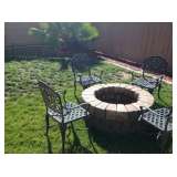 (4) Metal Chairs $200