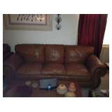 Leather Sofa $600