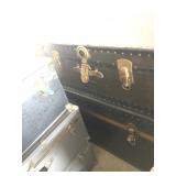 Small Vintage Trunk - Large Wardrobe Trunk
