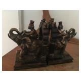 Elephant Bookends