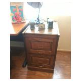 Oak Filing Cabinet