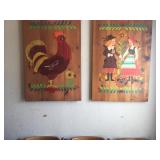 Vintage Signs from a Bakery