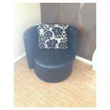 Plmmers Black Leather Chair $75