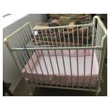Smll White Crib