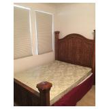 Queen Bassett Bed - 1 year old