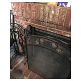 Fireplace Screen & Fireplace Tools
