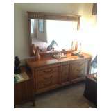 Dresser w/ mirror $20