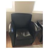 Brown Leather Arm Chair