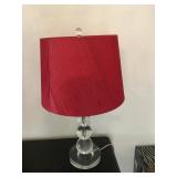 Red Table Lamp