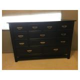 Black 12 drawer Dresser