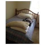Headboard $50 / Full Mattress $200 (new)
